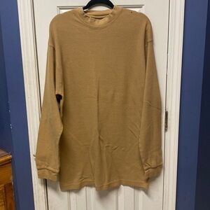 Evolution 72 Men's Basic thermal Knit long sleeve Tee size 2X